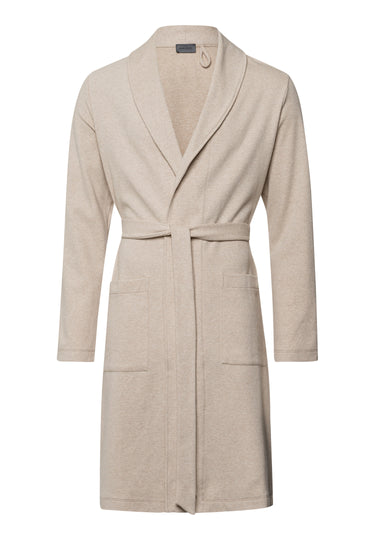 Cozy Living Organic Cotton Soft Jersey Robe | Camel Melange 75821-2895
